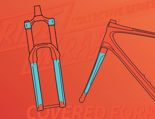 Ridewrap Kit Adhesivos Protectores Cuadro MTB, Plateado